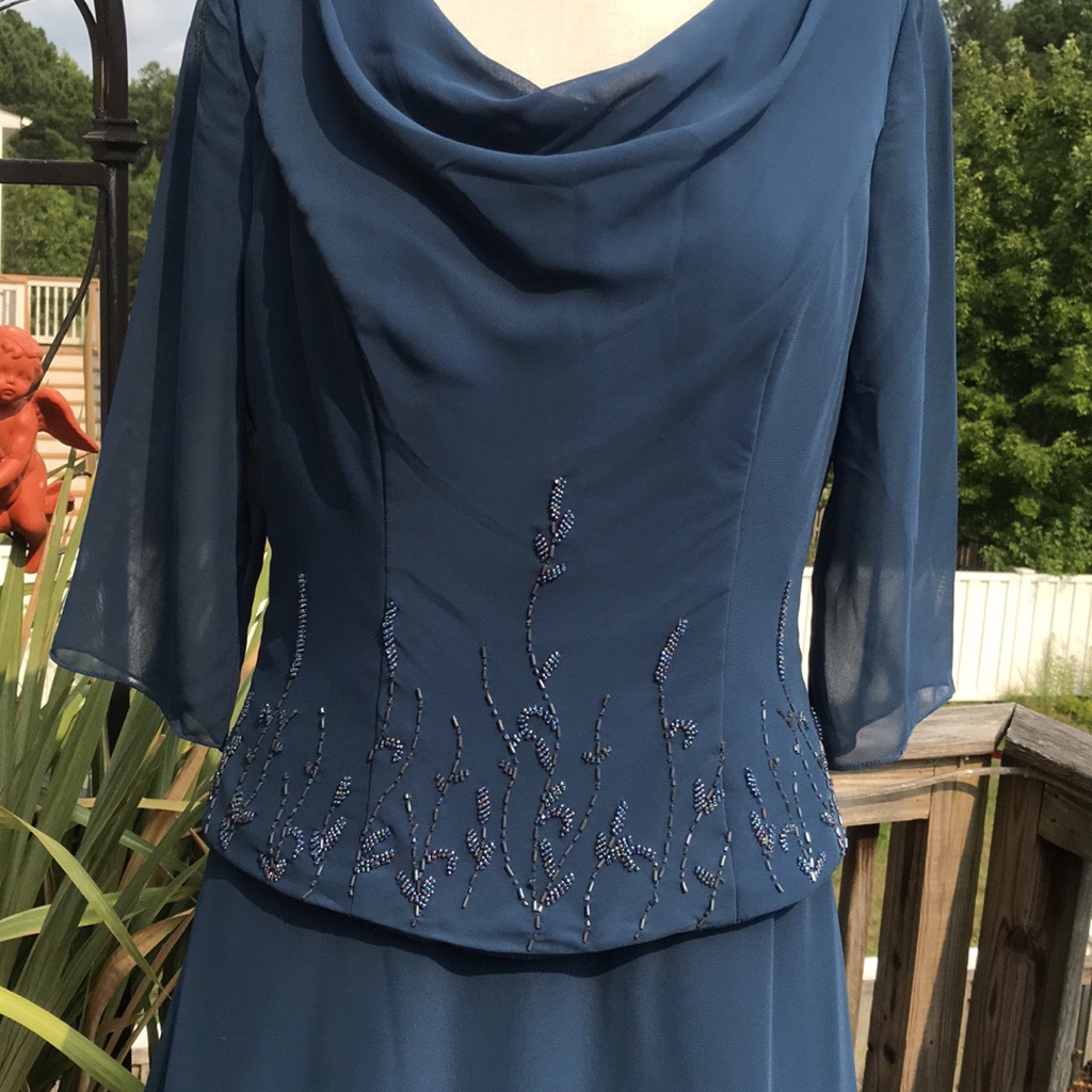 Symphony Of Venus Size 10 Formal Chiffon Dress